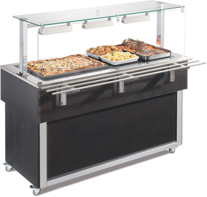 Bild 1: Nordcap / Afinox Speisenausgabe TR-BROWN 4/1 WARM SB-Service