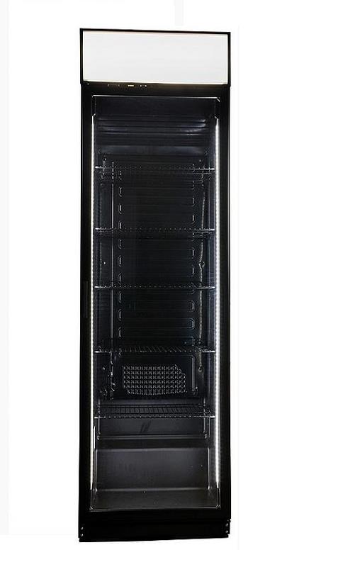 Bild 1: Nordcap Cool-Line Glastürkühlschrank CD-400-D Black