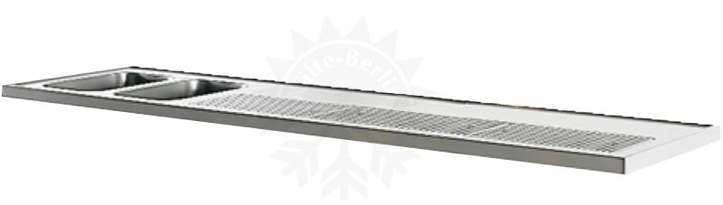 Bild 1: Nordcap Cool-Line-Schanktischabdeckung SAD 2500-2 CNS