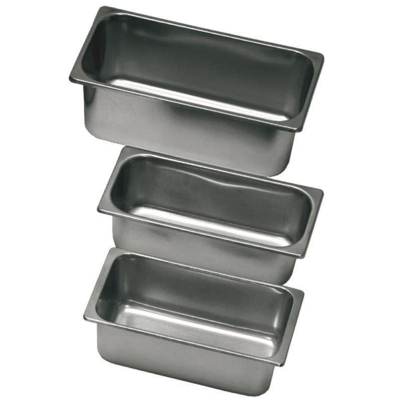 Bild 1: Nordcap Eisschale Edelstahl 4,75 Ltr. (260 x 165 x 170 mm)