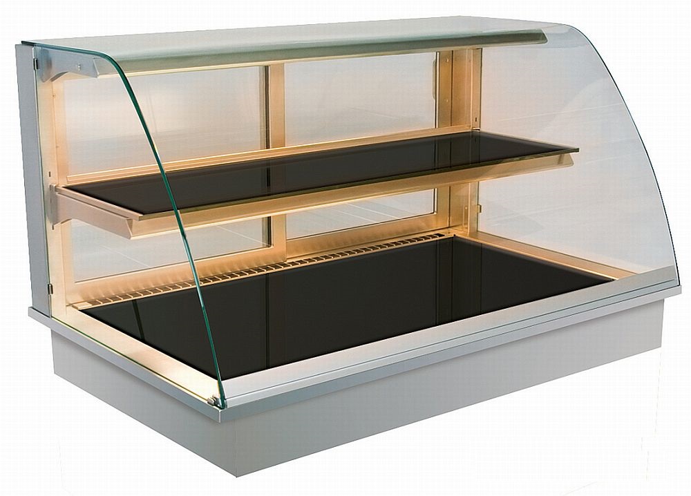 Bild 1: Nordcap Einbau-Panoramavitrine (warme Version) WT G-4/1-53