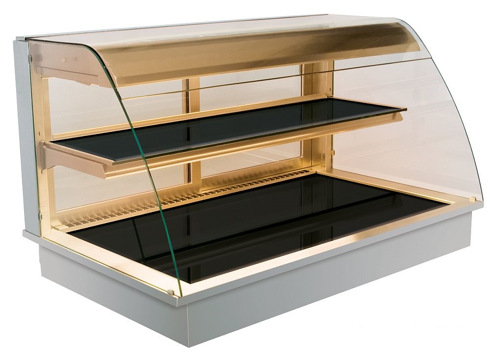 Bild 1: Nordcap Einbau-Panoramavitrine (warme Version) WT O-80-53