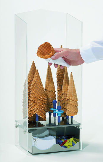 Bild 2: Nordcap Eisvitrine Eishörnchensilo 8