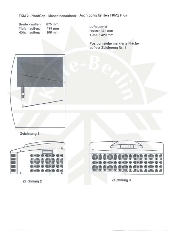 Bild 3: Nordcap Fasskühler Maschinenaufsatz FKM 2 PLUS V2-5
