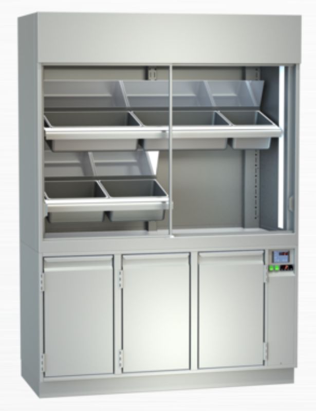 Bild 1: Nordcap Fleischkühlvitrine FKV-U-S-198