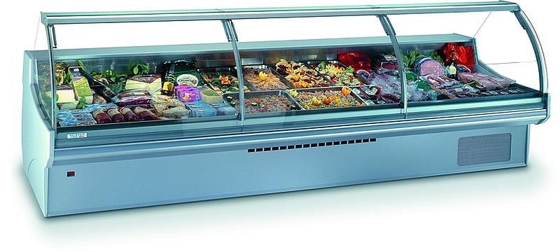 Bild 1: Nordcap Umluft Kühltheke Kai-2500-M M1