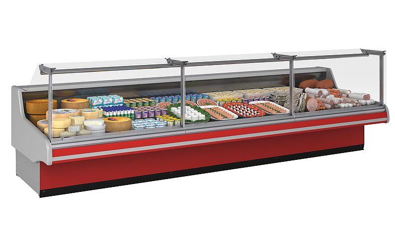 Bild 1: Nordcap Freikühltheke PATMOS Square 3750 M1