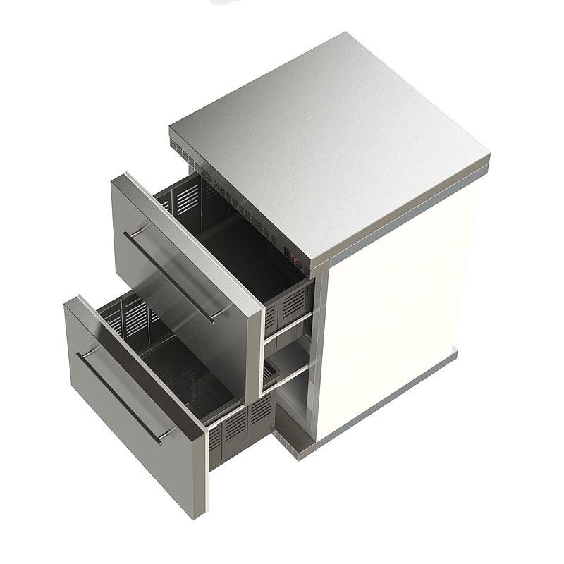 Bild 2: Nordcap Gewerbekühlschrank HAMBURG 2 K140-2-Z