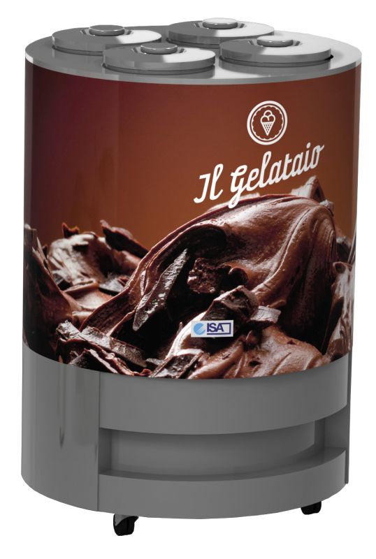 Bild 1: Nordcap ISA Speiseeistruhe IL GELATAIO 4 (+4) RS TB T1