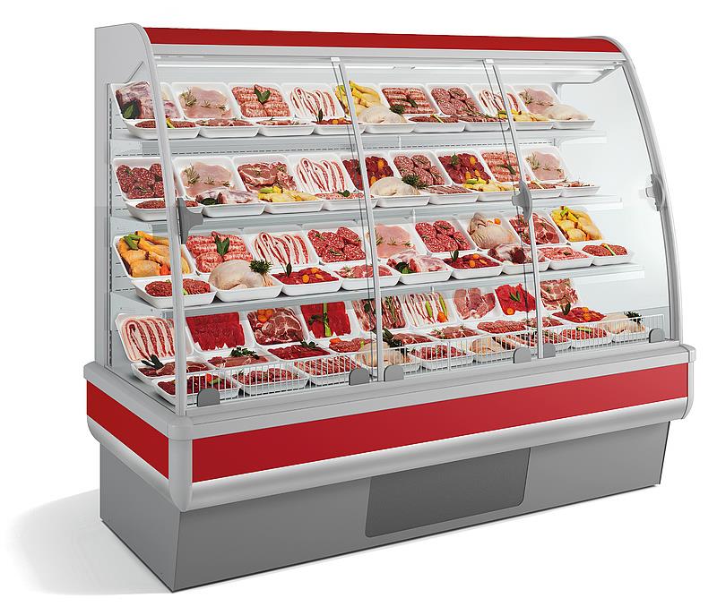 Bild 1: Nordcap Impuls-Wandkühlregal ECO MADEIRA M2-1250