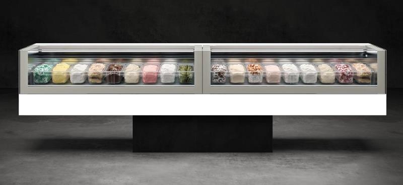 Bild 1: Nordcap Speiseeisvitrine ISA ONESHOW Base Regular