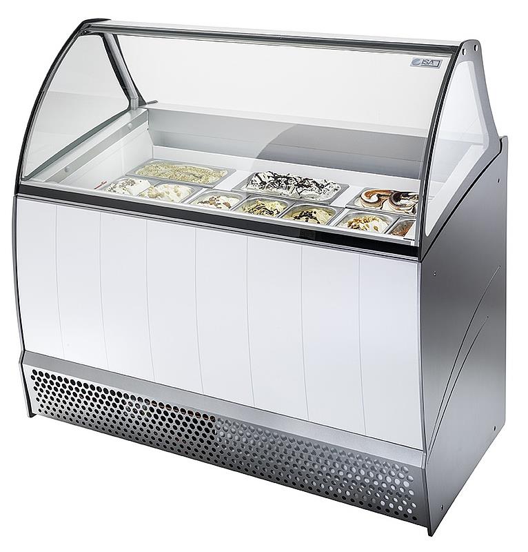 Bild 3: Nordcap / Isa Umluft Speiseeisvitrine Bermuda LX 13 UM