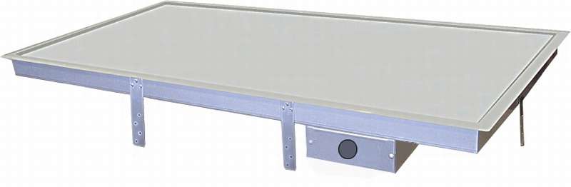 Bild 1: Nordcap Kühlplatte KP-EN 1-Z, zentralgekühlt