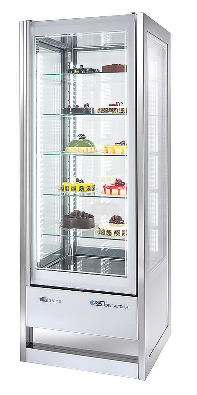 Bild 1: Nordcap Panorama-Kühlvitrine + Tiefkühlvitrine Cristal Tower 925