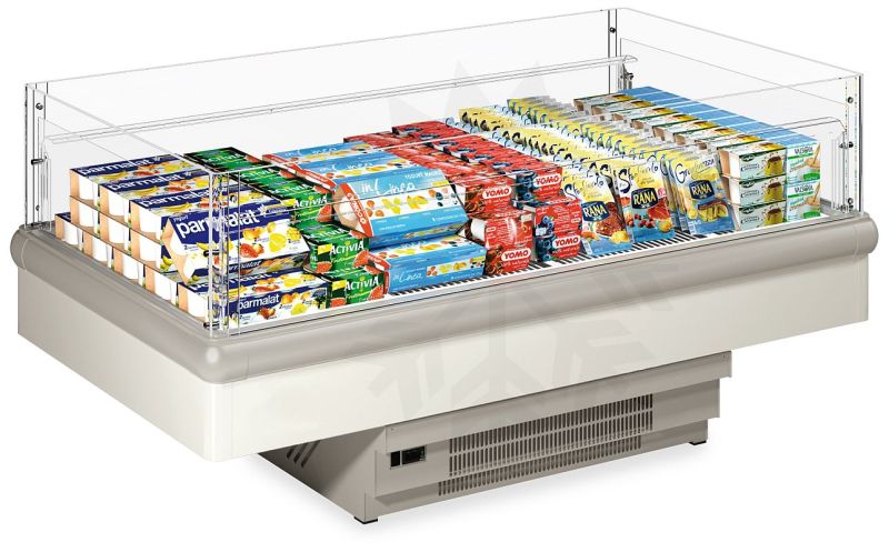 Bild 1: Nordcap Kühlinsel FIJI-Plexi NT 150