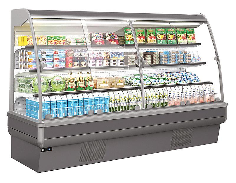 Bild 1: Nordcap Impuls Kühlregal Amber 2500-M2