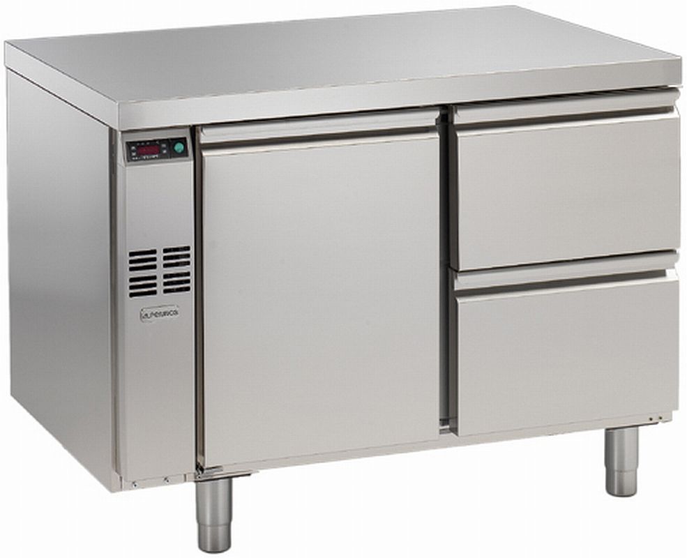 Bild 1: Nordcap Kühltisch, 2 Abteile CLO 2-7011 APL-AK