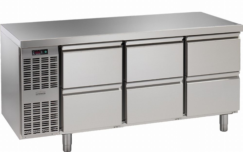 Bild 1: Nordcap Kühltisch, 3 Abteile CLM 3-7051 APL-AK