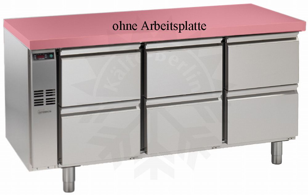 Bild 1: Nordcap Kühltisch, 3 Abteile CLO 3-7051