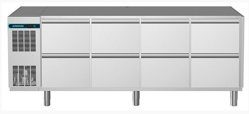 Bild 1: Nordcap Kühltisch, 4 Abteile CLM 650 4-7051 APL AK
