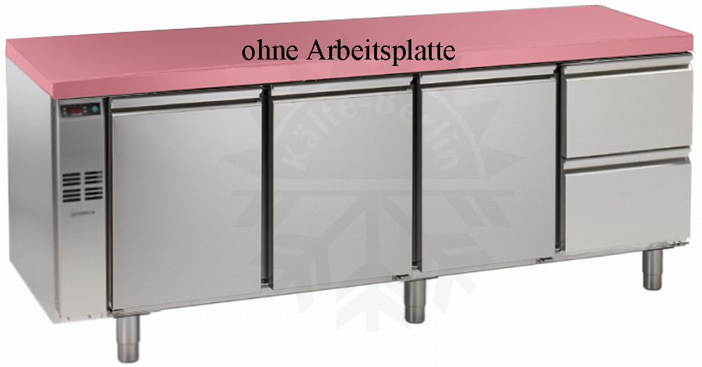 Bild 1: Nordcap Kühltisch, 4 Abteile CLO 4-7011