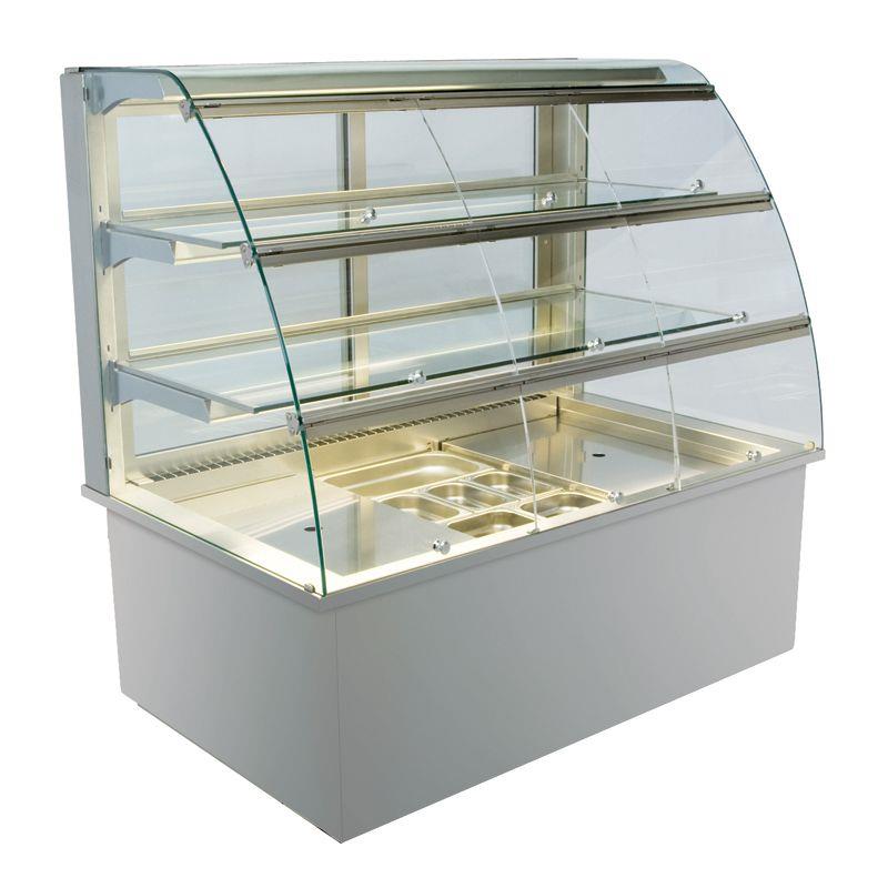 Bild 1: Nordcap Einbau-Kühlvitrine EPV 177-7-Z-KL