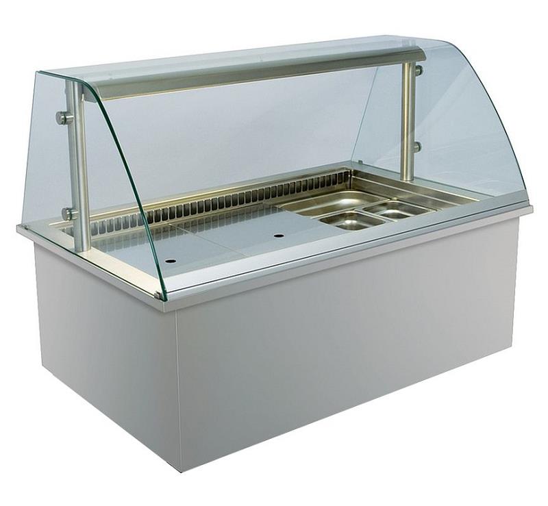 Bild 1: Einbau-Panoramavitrine EPV-EURO 3-Z