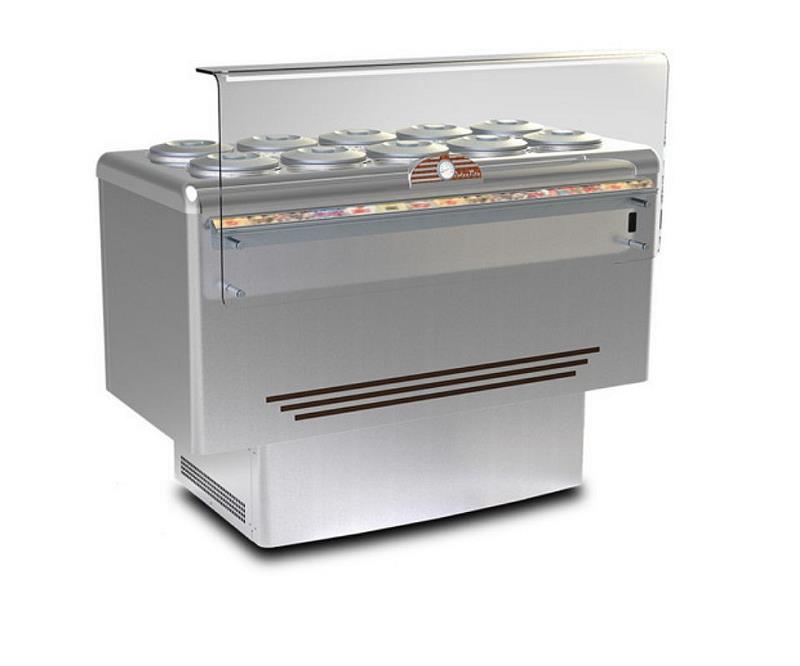 Bild 1: Nordcap Mondial Speiseeisvitrine DOLCE VITA 10-LX