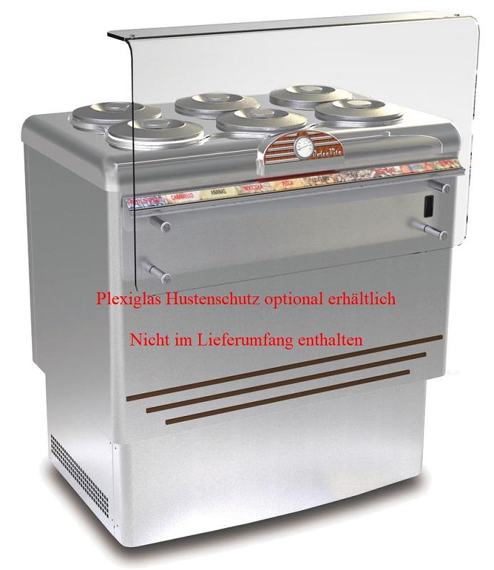 Bild 2: Nordcap Mondial Speiseeisvitrine DOLCE VITA 6-LX