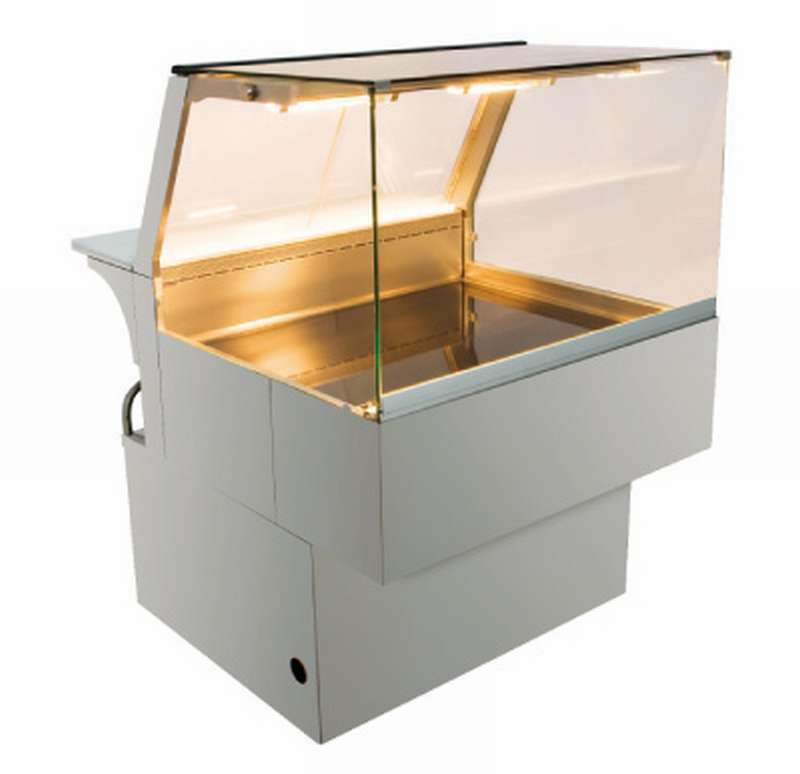 Bild 1: Nordcap Panorama-Kombivitrine SNACK LINE SWITCH GE-128-74-E