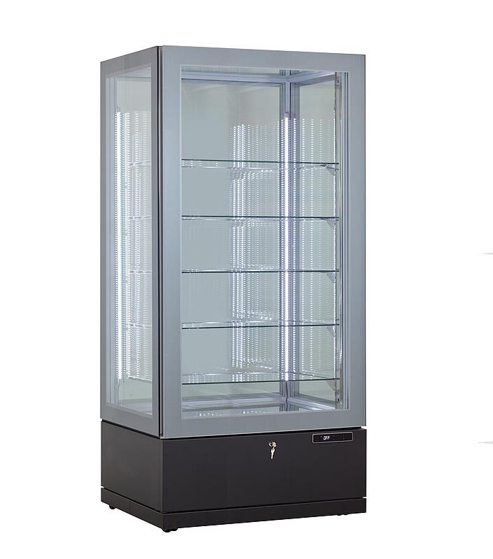 Bild 1: Nordcap Panorama-Kühlvitrine KHALIFA 650 V