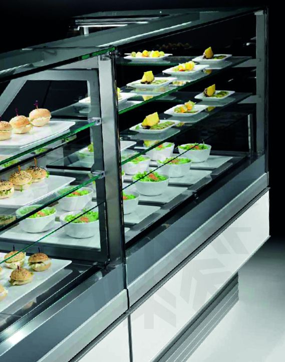 Bild 1: Nordcap Panorama-Kühlvitrine MIX VAD 200