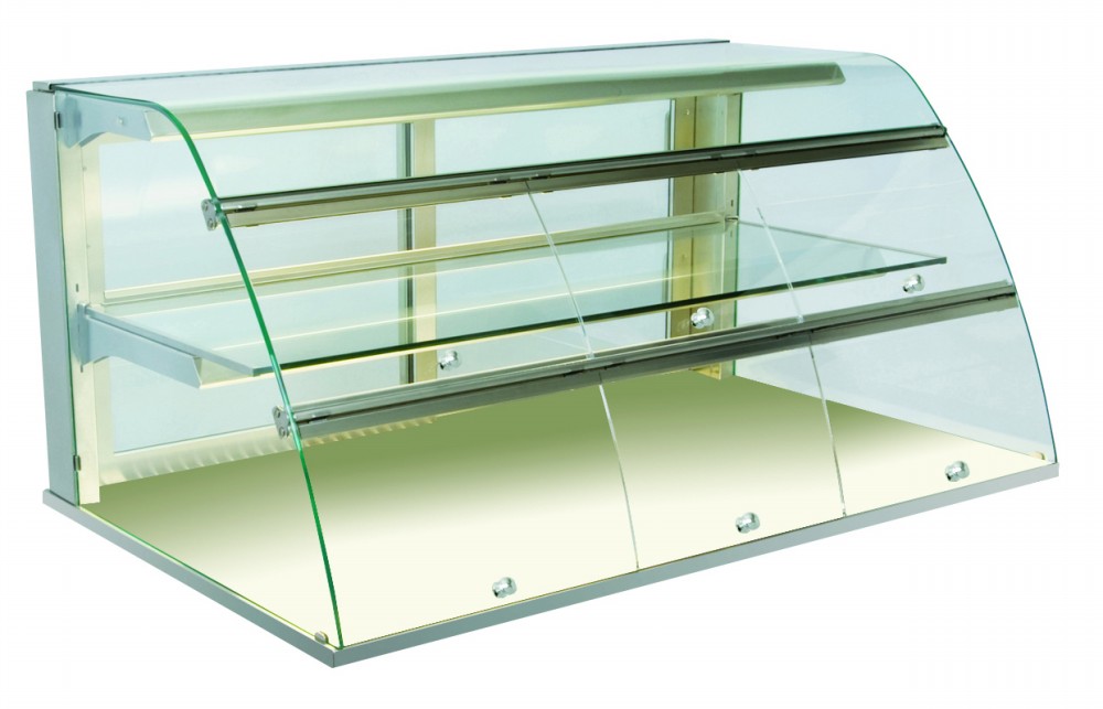 Bild 1: Nordcap Panoramavitrine ungekühlt GUK-KL 5/1-53