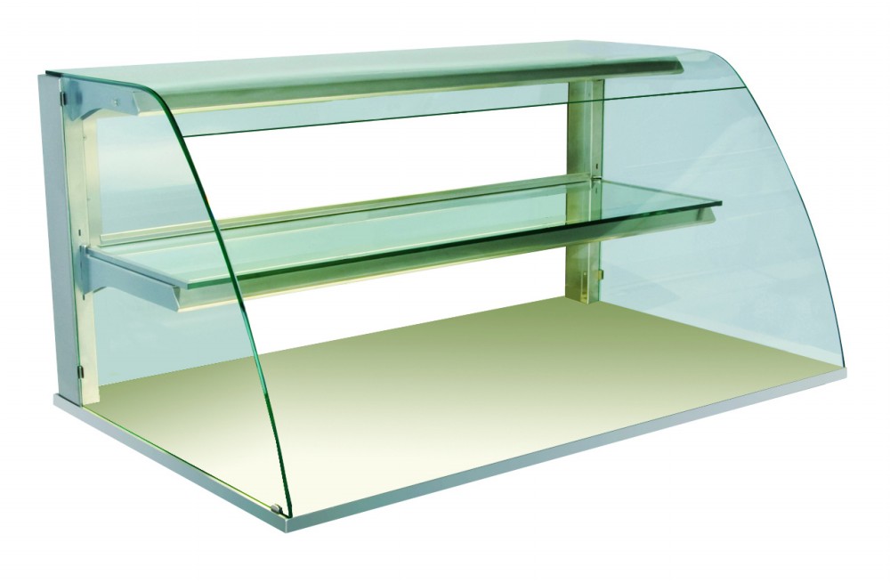 Bild 1: Nordcap Panoramavitrine ungekühlt GUK-O 2/1-53