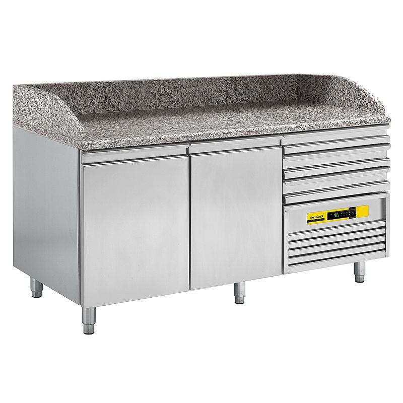 Bild 1: Nordcap Pizzakühltisch PT 2-C