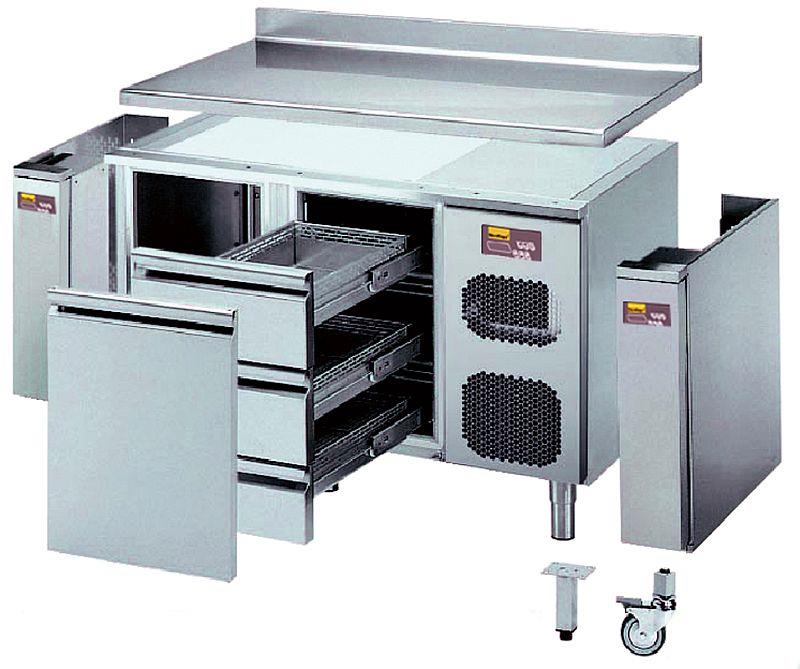 Bild 4: Nordcap Unterbaukühltisch GKTO 3-460-3T