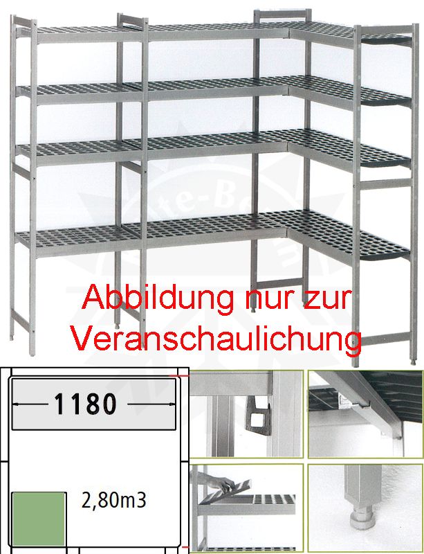 Bild 1: Nordcap Regalsystem Z 140-140 / 144-144