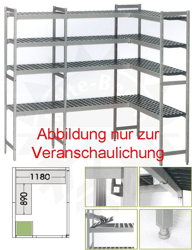 Bild 1: Nordcap Regalsystem Z 140-200 / 144-204