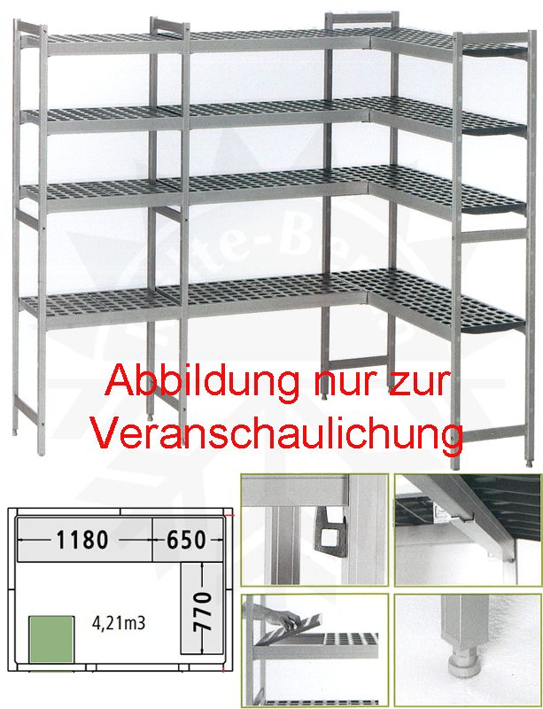 Bild 1: Nordcap Regalsystem Z 200-140 / 204-144