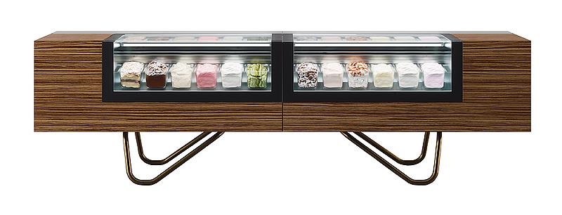 Bild 1: Nordcap ISA Speiseeisvitrine Oneshow Stand-Alone