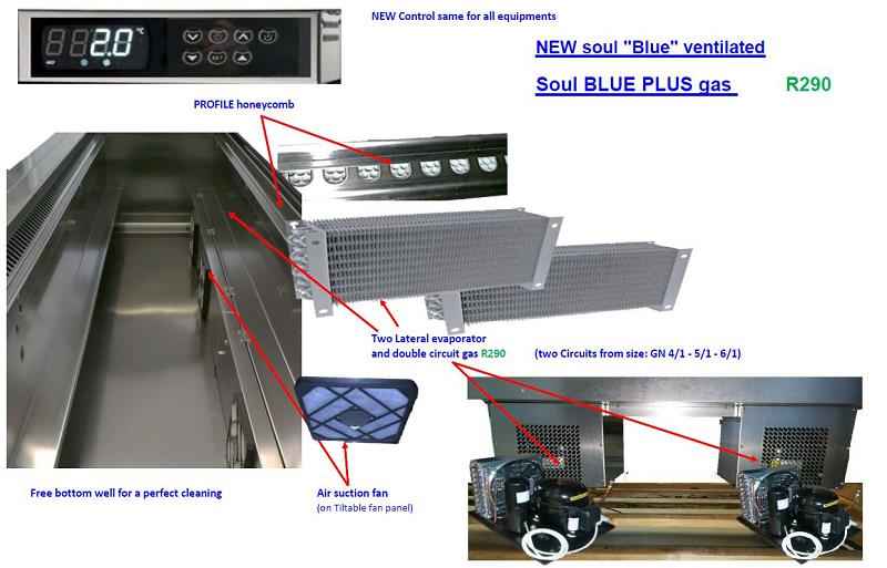 Bild 4: Nordcap Salatbar TR-BLUE 4/1-Umluft
