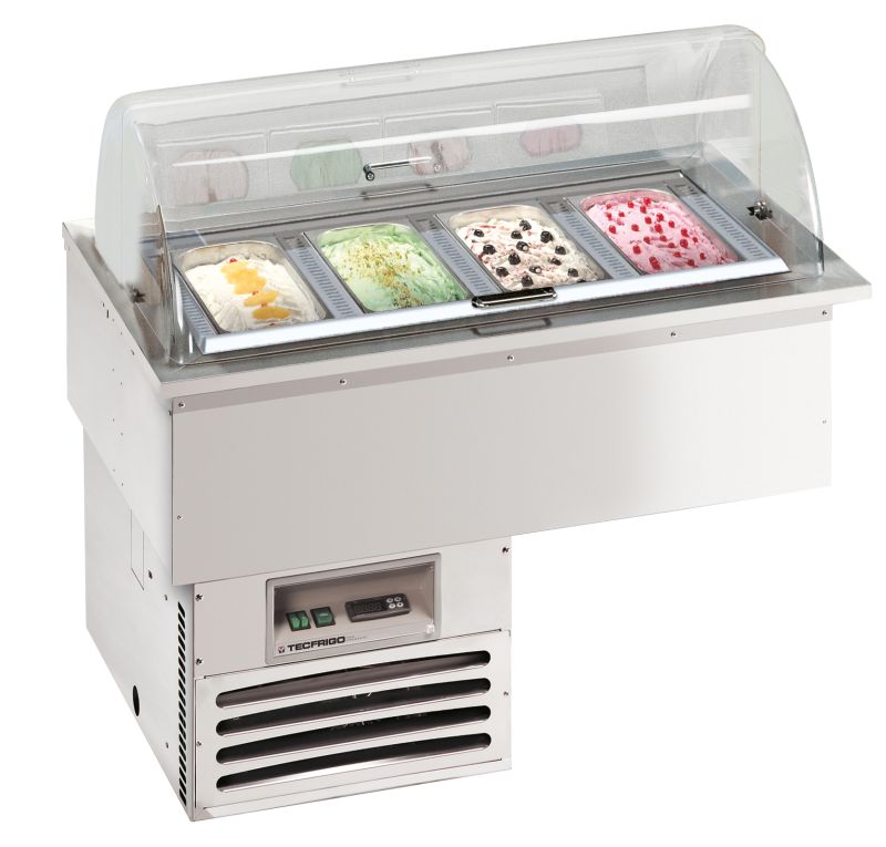 Bild 1: Nordcap Tecfrigo Speiseeis Tiefkühlwanne GELATISSIMO 4
