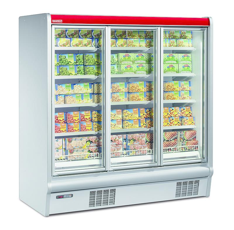 Bild 1: Nordcap Tiefkühl-Wandkühlregal ARGUS 135-BT ECO