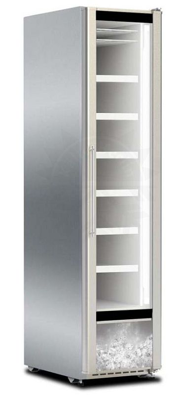 Bild 1: Nordcap Tiefkühlschrank TK 311 G SLIM Silber