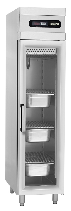 Bild 1: Nordcap Umluft-Gewerbekühlschrank KU 280-G-SL CNS