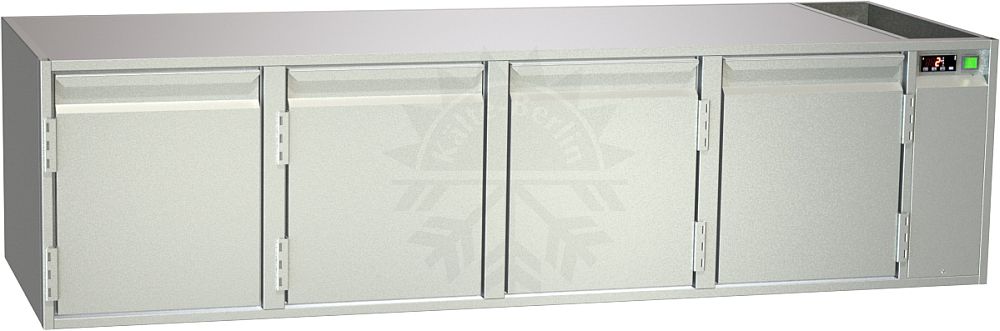 Bild 1: Nordcap Unterbaukühltisch UBE 4-65-4T