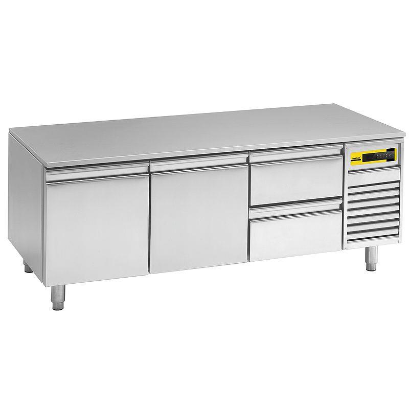 Bild 1: Nordcap Unterbaukühltisch UKT 2ZG 2ZK