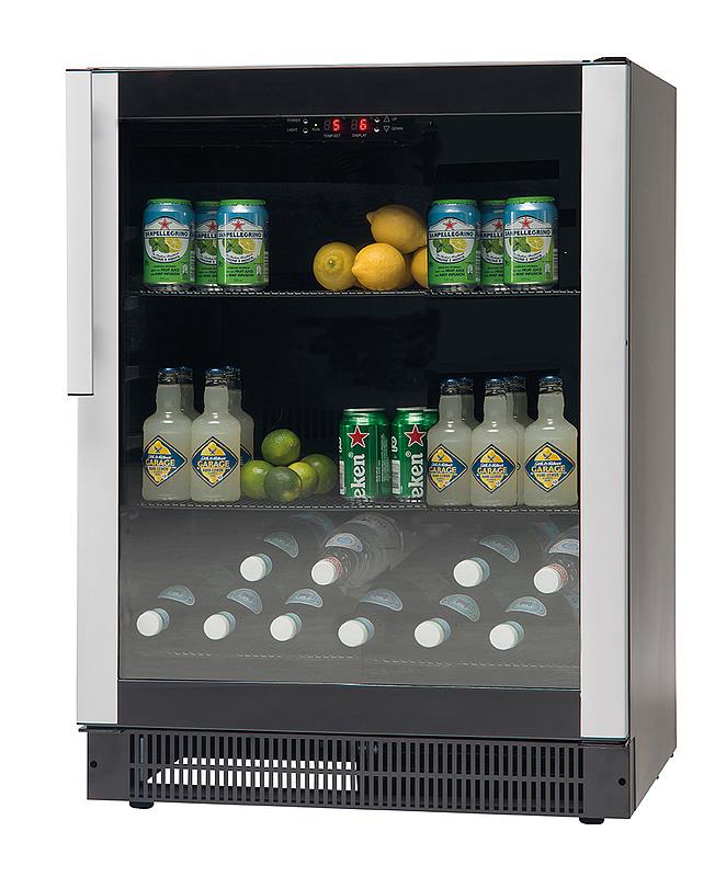 Bild 1: Nordcap Glastürkühlschrank M-95