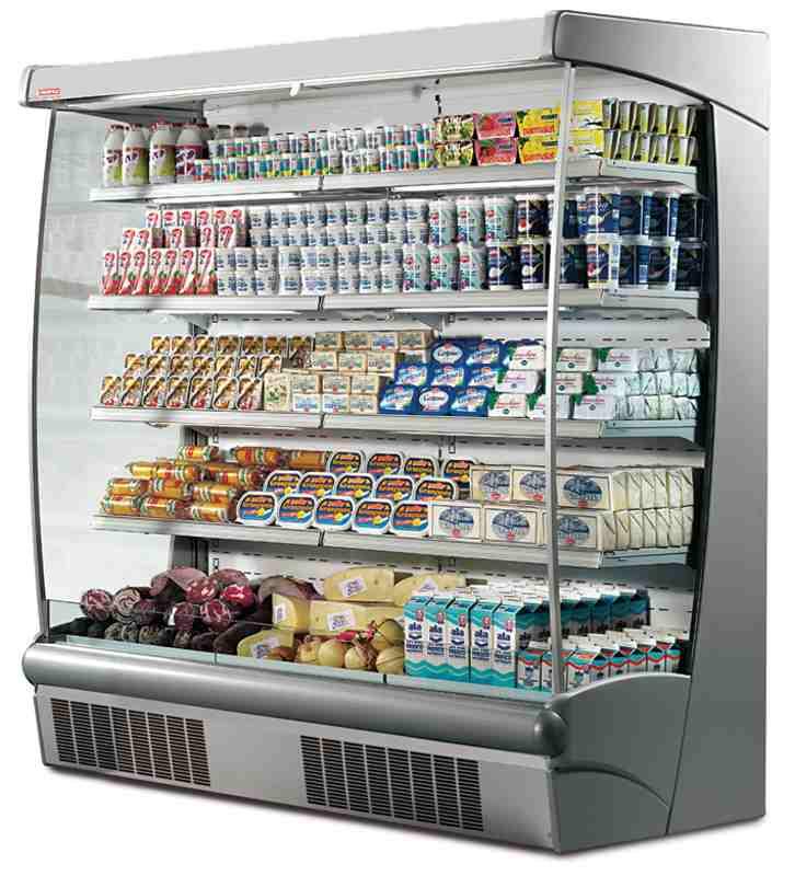 Bild 1: Nordcap Wandkühlregal ARGUS 200-M FV