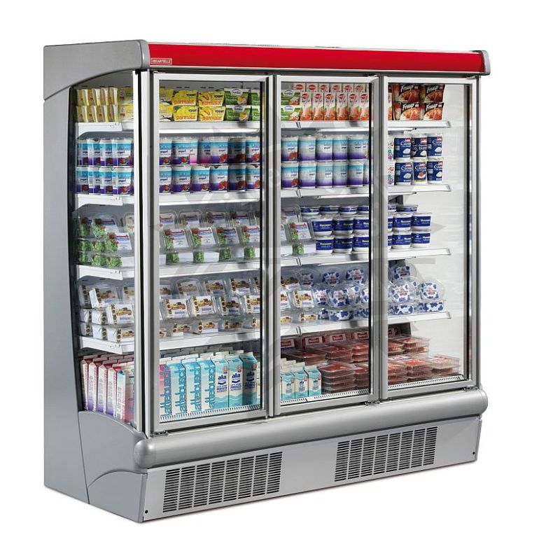 Bild 1: Nordcap Wandkühlregal ARGUS 200-M ECO